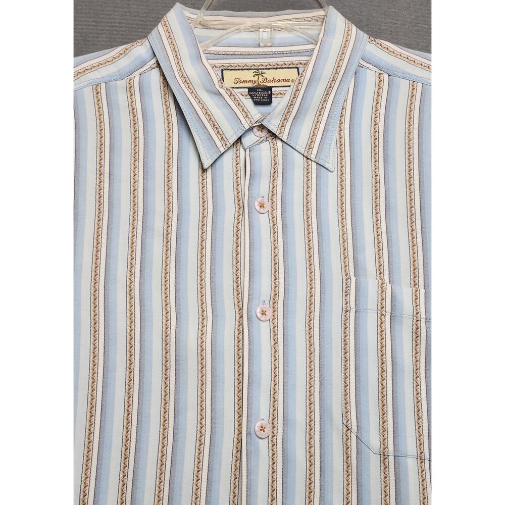 Tommy Bahama Men's Size XL Long‎ Sleeve Button-up Shirt